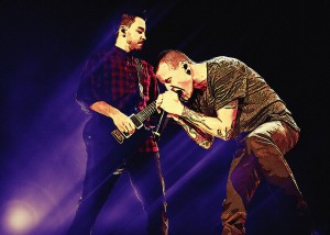 Superstars Mike Shinoda and Chester Bennington